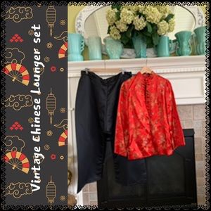 Vintage Chinese lounger set, size M